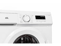 Lavadora carga frontal - ok. OWM 6143 D, 6 kg, 1000 rpm, 15 Programas, Blanco