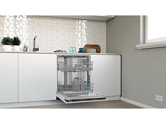Lavavajillas integrable - Balay 3VF5011NP, 12 servicios, 5 programas, 59.8 cm, Home Connect, Infolight, Sin panelar