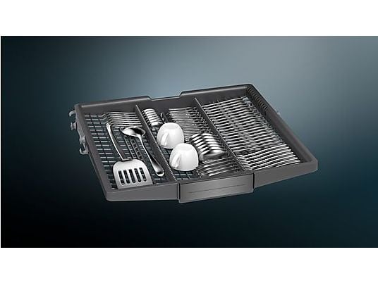 Lavavajillas integrable - Siemens SN75ZX07CE, 14 servicios, 6 programas, 58.9 cm, VarioSpeed+, Sin panelar