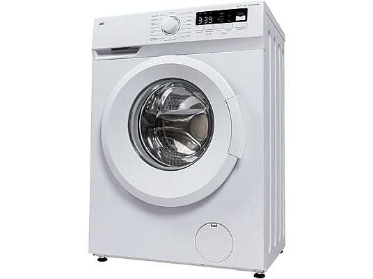 Lavadora carga frontal - ok. OWM 7123 A INV, 7 kg, 1400 rpm, 15 Programas, Motor Inverter, Función vapor, Blanco