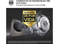 Lavadora secadora - LG F4DR7011AGS, 11kg / 6kg, 1400 rpm, 14 programas, AI Direct Drive ™, Steam™, Inox antihuellas
