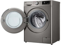 Lavadora secadora - LG F4DR7011AGS, 11kg / 6kg, 1400 rpm, 14 programas, AI Direct Drive ™, Steam™, Inox antihuellas