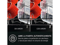 Lavavajillas - AEG FFB75717PM, 14 servicios, 9 programas, 60 cm, Tercera bandeja, AirDry, Inox Antihuellas