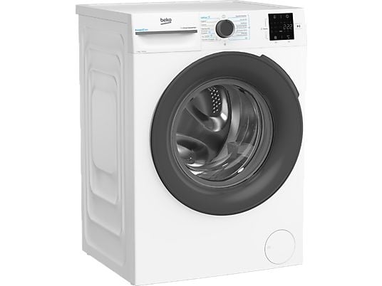 Lavadora carga frontal - Beko VBM3WFT39413WA, 9 kg, 1400 rpm, 15 programas, Energy Spin, Steam Cure, Motor ProSmart Inverter, Blanco