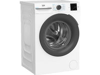 Lavadora carga frontal - Beko VBM3WFT39413WA, 9 kg, 1400 rpm, 15 programas, Energy Spin, Steam Cure, Motor ProSmart Inverter, Blanco