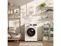Lavadora carga frontal - Midea MF110W90BA10/W-ES, 9 kg, A-10%,1400 rpm, 15 Programas, Motor Inverter, Blanco