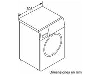 Lavadora carga frontal - Balay 3TS3107BD, 10 kg, 1400 rpm, 14 programas, Programa Planchado, Ahorro AquaControl Plus, Blanco