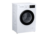 Lavadora carga frontal - Samsung WW80FG3M05AWEC, 8 kg, 1400 rpm, 12 programas, Motor Digital Inverter, Clase A, Blanco