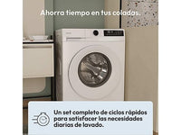Lavadora carga frontal - Candy GD 4105-S ProWash 300, 10 kg, 1400 rpm, 16 programas, Blanco