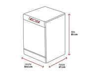 Lavavajillas - AEG FFB75717PM, 14 servicios, 9 programas, 60 cm, Tercera bandeja, AirDry, Inox Antihuellas
