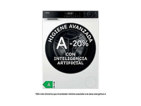 Lavadora carga frontal - Haier X5 Series HW90-BP14357TUIB, 9kg, 1400rpm, Motor Inverter, Wi-Fi, Blanco
