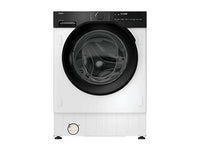 Lavadora integrable - Haier Series 6 BHA6S69M6DB9J-S, Carga frontal, Motor Inverter, Función Vapor, Mix Power System, 9 kg, 1600 rpm, Sin panelar