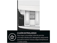 Lavadora integrable - AEG LFN7G8434F, 8 kg, 1400 rpm, Tecnología ProSense, Función Vapor, Sin panelar