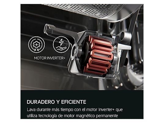 Lavadora carga frontal - AEG LFR7314O4C, 10 kg, 1400 rpm, 12 programas, Función Vapor, Tambor Care, PreciseWash, Blanco
