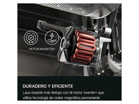 Lavadora carga frontal - AEG LFR7314O4C, 10 kg, 1400 rpm, 12 programas, Función Vapor, Tambor Care, PreciseWash, Blanco