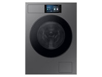 Lavadora carga frontal - Samsung Bespoke AI WF90F09C4SU3, 9 kg, 1400 rpm, 24 programas, Autodosificación, Clase A, Control por voz, Grafito