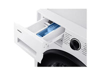 Lavadora carga frontal - Samsung WW90CGC04DAEEC, 9 kg, 1400 rpm, EcoBubble™, Función WiFi con SmartThings, Blanco