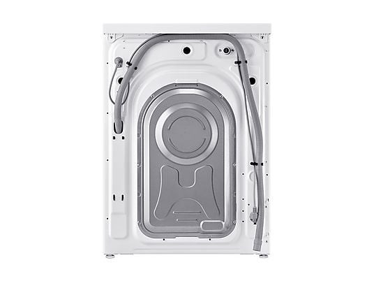 Lavadora carga frontal - Samsung WW90CGC04DAEEC, 9 kg, 1400 rpm, EcoBubble™, Función WiFi con SmartThings, Blanco