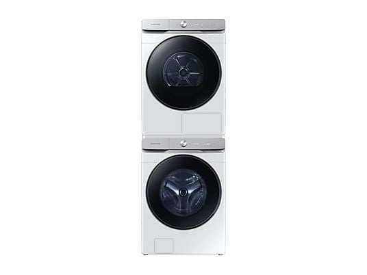 Lavadora carga frontal - Samsung WF20DG8650BWU3, 20 kg, 1100rpm, 20 programas, Blanco