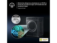 Lavadora carga frontal - Samsung WW11DB7B94GEU3, 11 kg, 1400 rpm, Autodosificación, AI EcoBubble™, Función WiFi con SmartThings™, Blanco