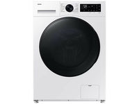 Lavadora carga frontal - Samsung WW90CGC04DAEEC, 9 kg, 1400 rpm, EcoBubble™, Función WiFi con SmartThings, Blanco
