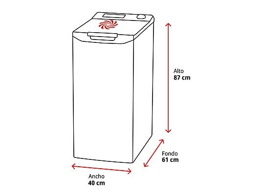 Lavadora carga superior - ok. OWM 6213 C, 6 kg, 1200 rpm, 15 Programas, Motor AC, Blanco