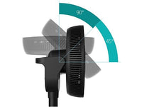 Duux Whisper Flex 2 Smart Statiefventilator Zwart – Slimme Statiefventilator met App – 30 Standen