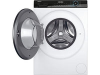 Lavadora carga frontal - Haier I-Pro Series 3 HW90-BP14939-S, 9kg, 1400rpm, Función Vapor, Motor Inverter BPM, Antibacterias, Blanco