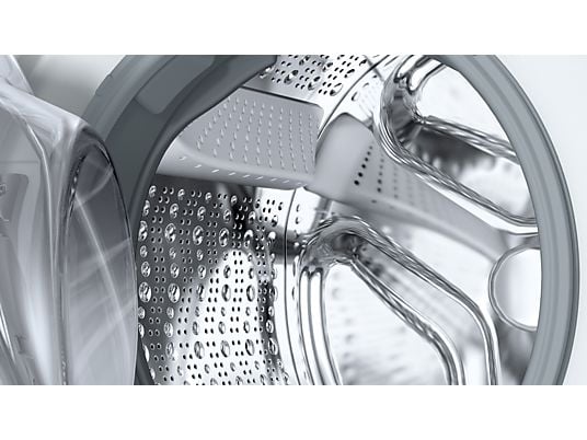 Lavadora carga frontal - Bosch WUU28T63ES, 8 kg, 1.400 rpm, 15 programas, Motor Eco Silence, Activewater, Blanco